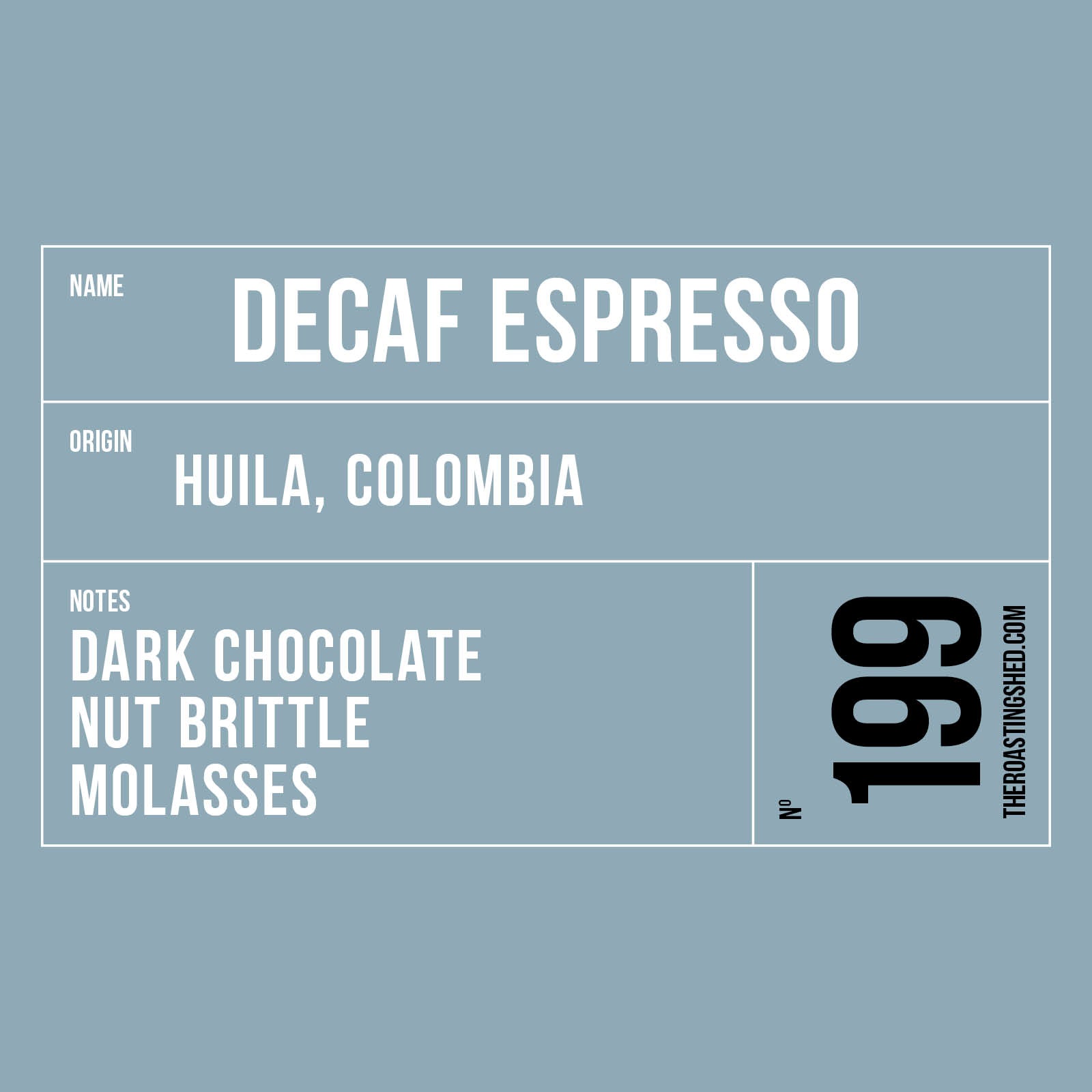 Decaf Espresso - Colombia