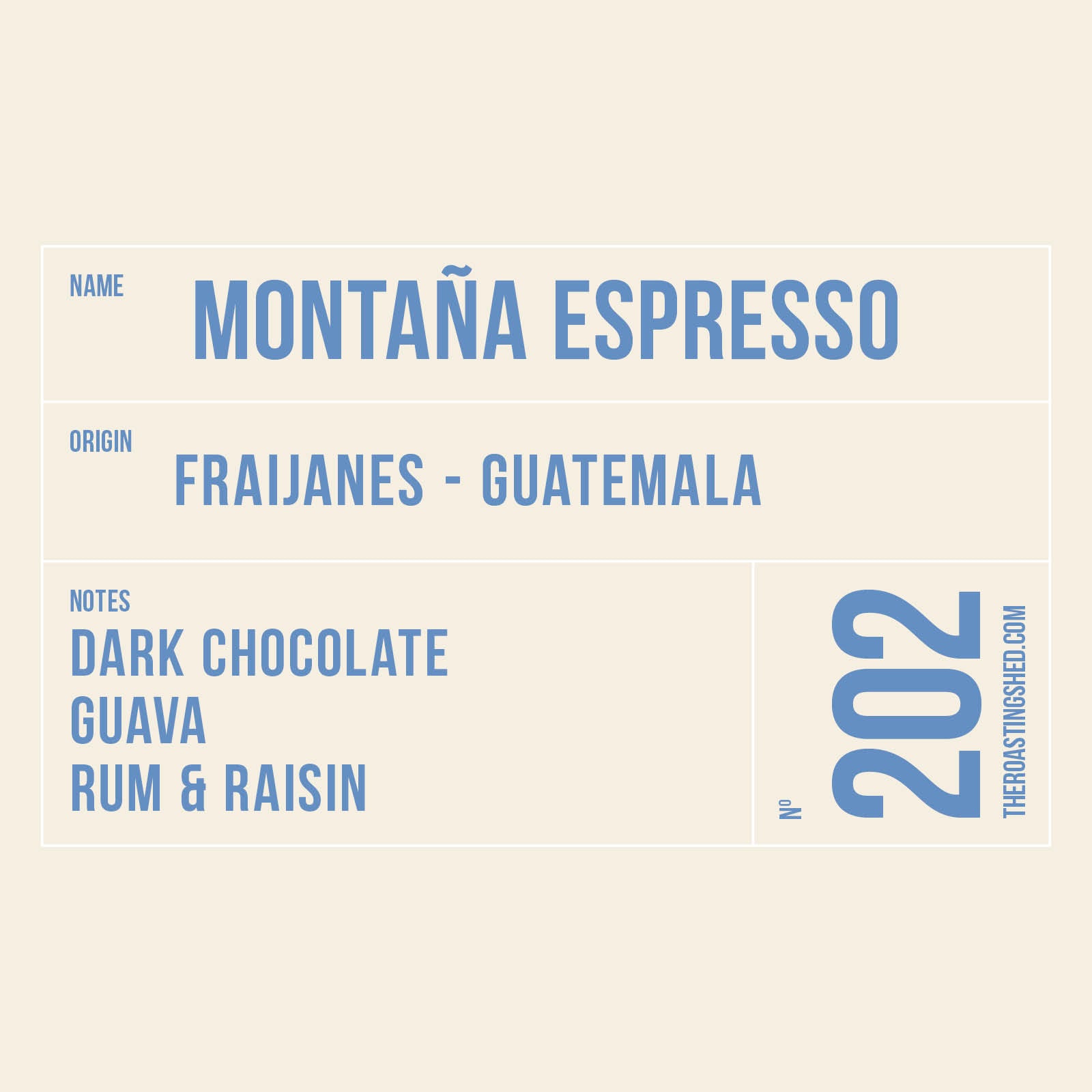 Montaña Espresso - Guatemala
