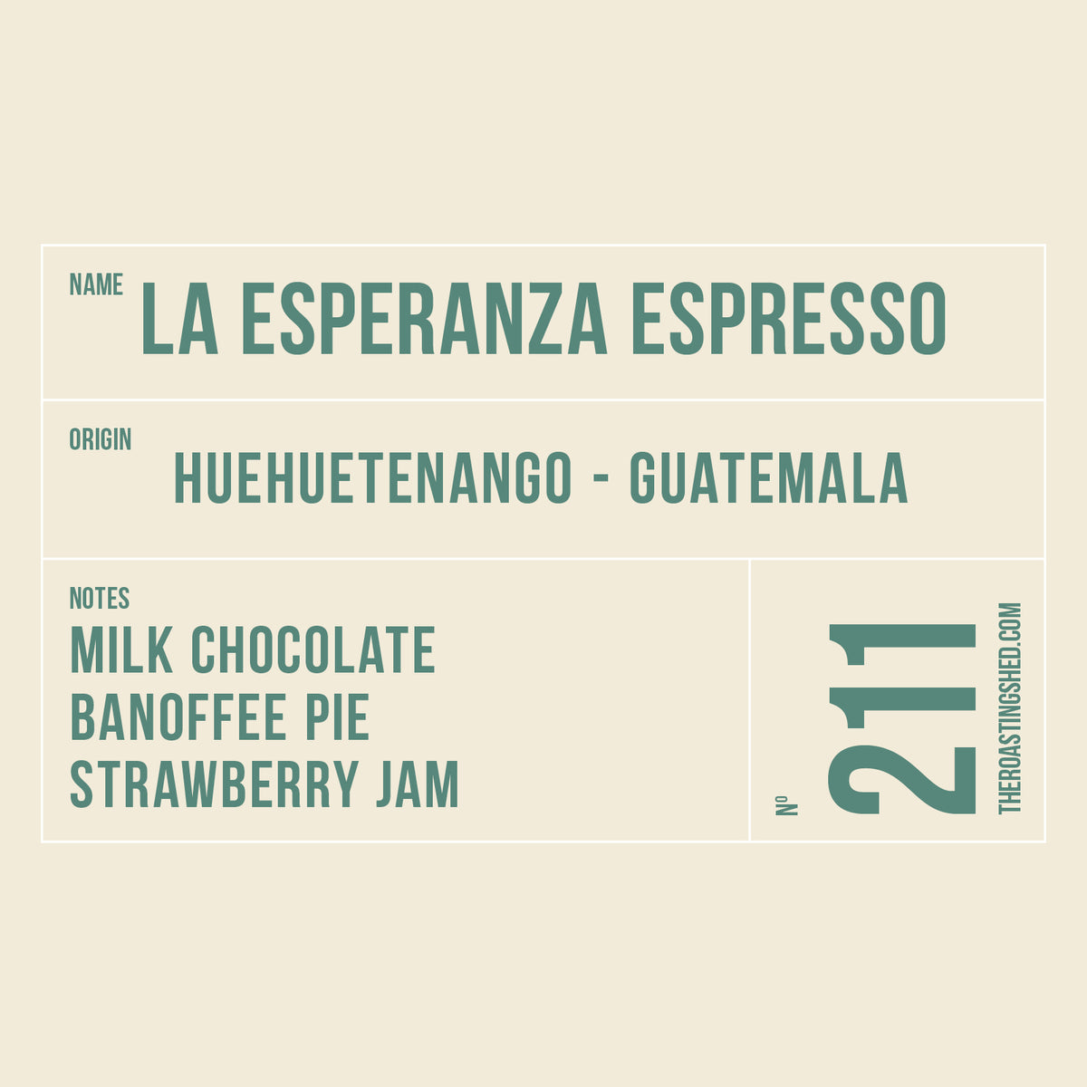 La Esperanza Espresso - Guatemala